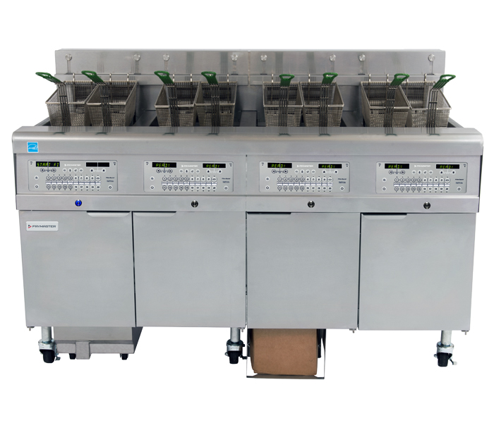 FQE30U FilterQuick® Oil-Conserving Electric Fryers with Fully-Automatic Filtration (AF) and Optional Oil Quality Sensor
